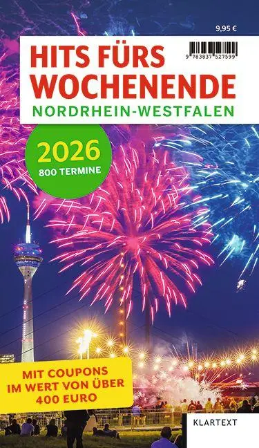Cover: 9783837527599 | Hits fürs Wochenende Nordrhein-Westfalen 2026 | Taschenbuch | 192 S.