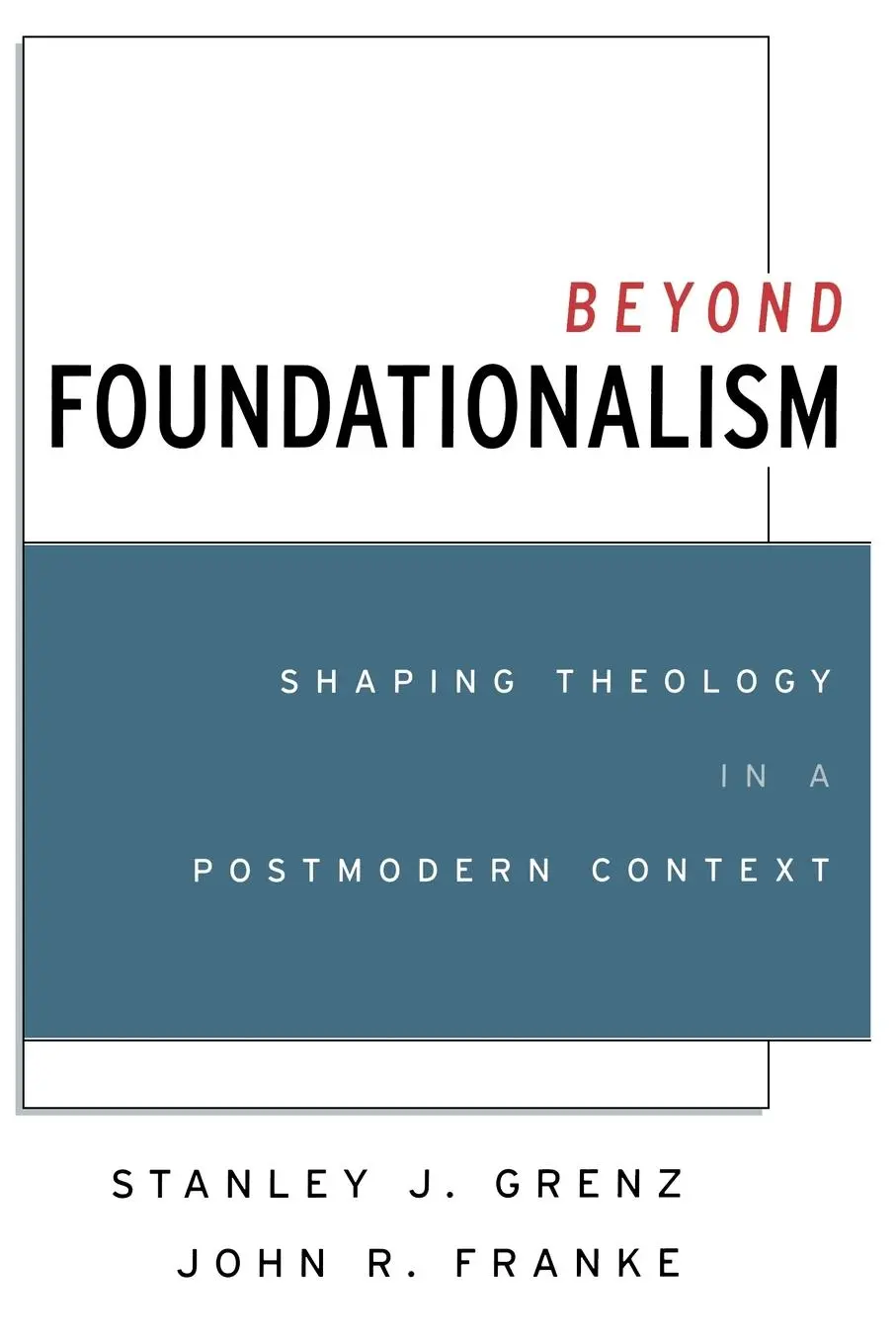 Cover: 9780664257699 | Beyond Foundationalism | Grenz | Taschenbuch | Kartoniert / Broschiert