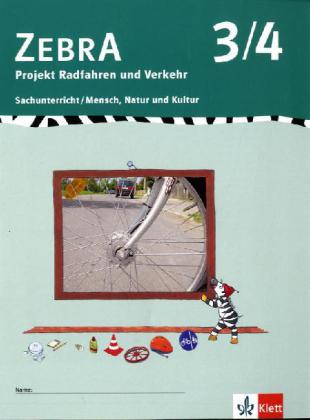 Zebra. Projekthefte für den Sachunterricht / Projekt Verkehr 3./4. Schuljahr | Sachunterricht / Mensch, Natur und Kultur | Broschüre | 24 S. | Deutsch | 2010 | Klett | EAN 9783122707699