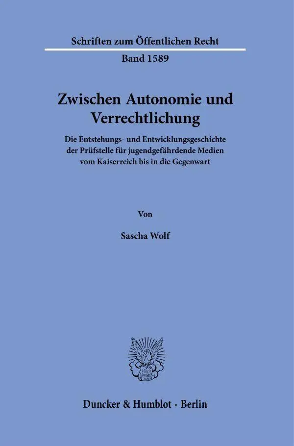 Zwischen Autonomie und Verrechtlichung