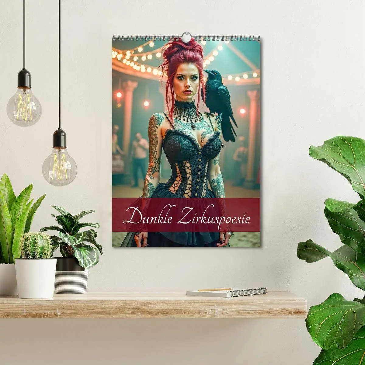 Bild: 9783457287699 | Dunkle Zirkuspoesie (Wandkalender 2026 DIN A3 hoch), CALVENDO...