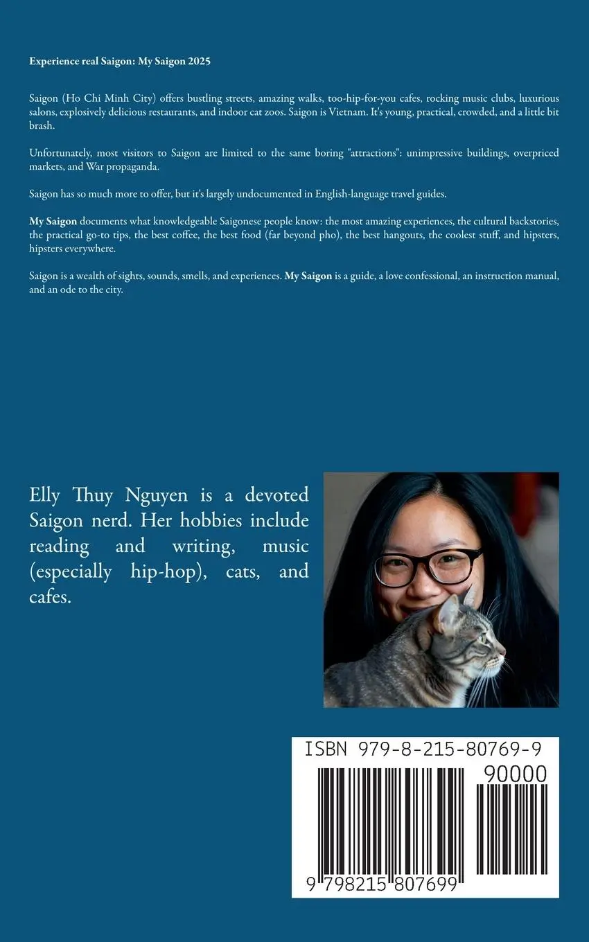 Rückseite: 9798215807699 | My Saigon | The Local Guide to Ho Chi Minh City, Vietnam | Nguyen