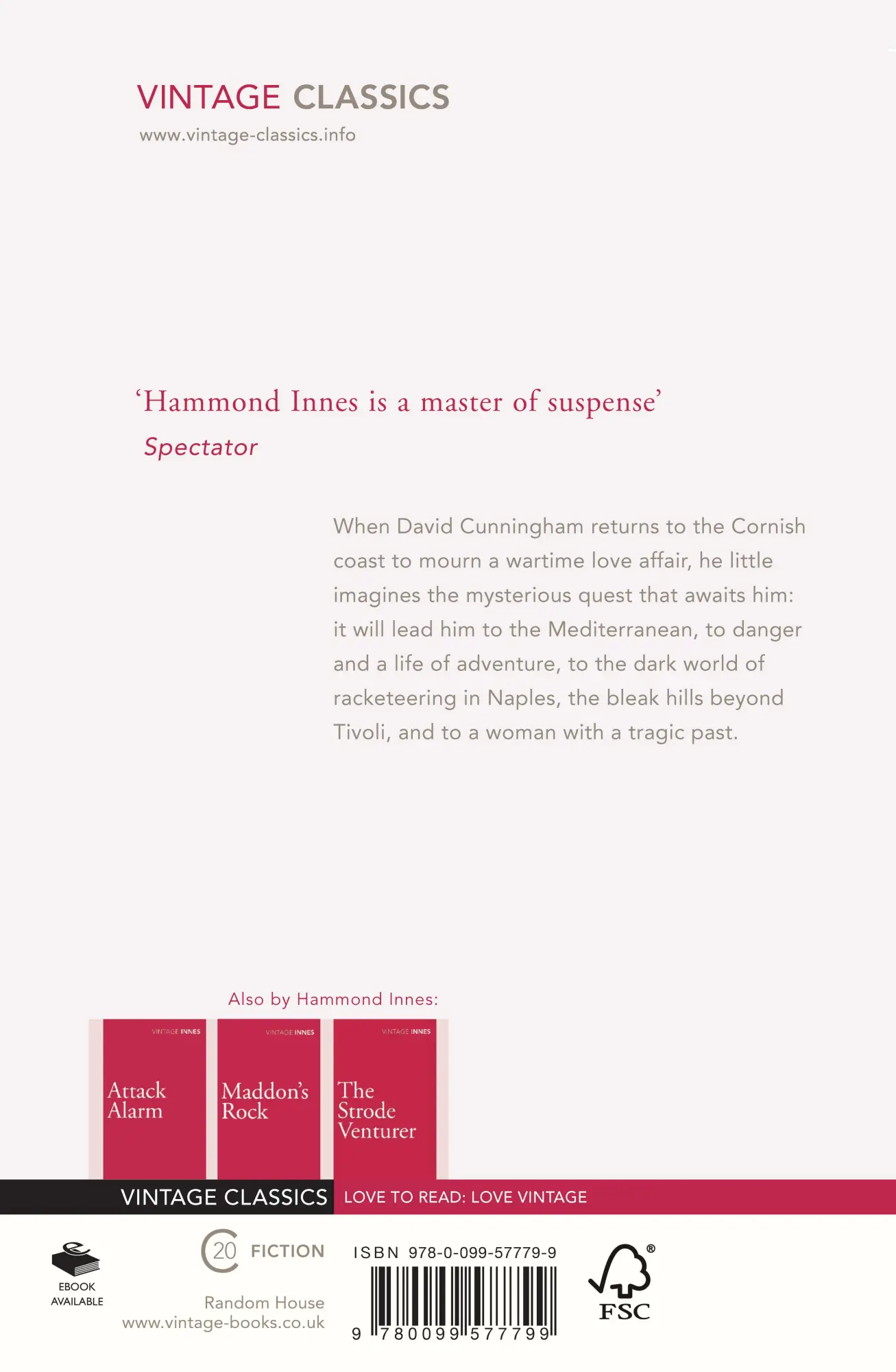 Rückseite: 9780099577799 | Dead and Alive | Hammond Innes | Taschenbuch | Englisch | 2013