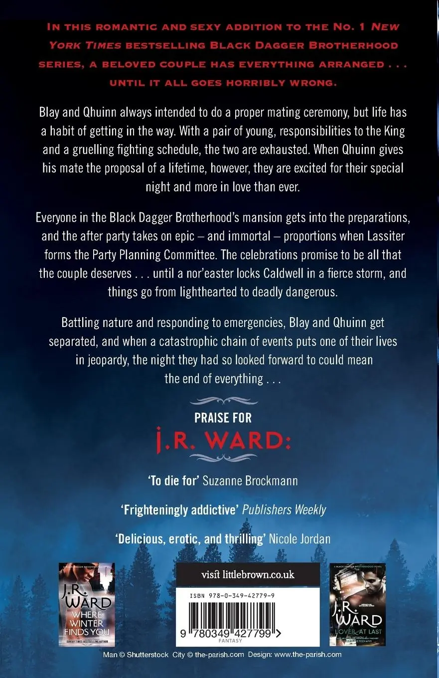 Rückseite: 9780349427799 | A Warm Heart in Winter | J. R. Ward | Taschenbuch | XIV | Englisch