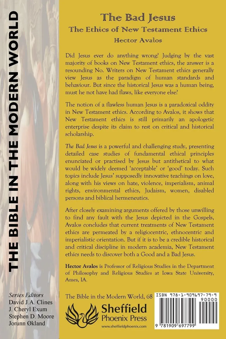 Rückseite: 9781909697799 | The Bad Jesus | The Ethics of New Testament Ethics | Hector Avalos