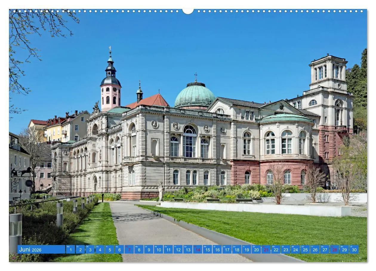 Bild: 9783457587799 | So schön ist Baden-Baden (Wandkalender 2026 DIN A2 quer), CALVENDO...