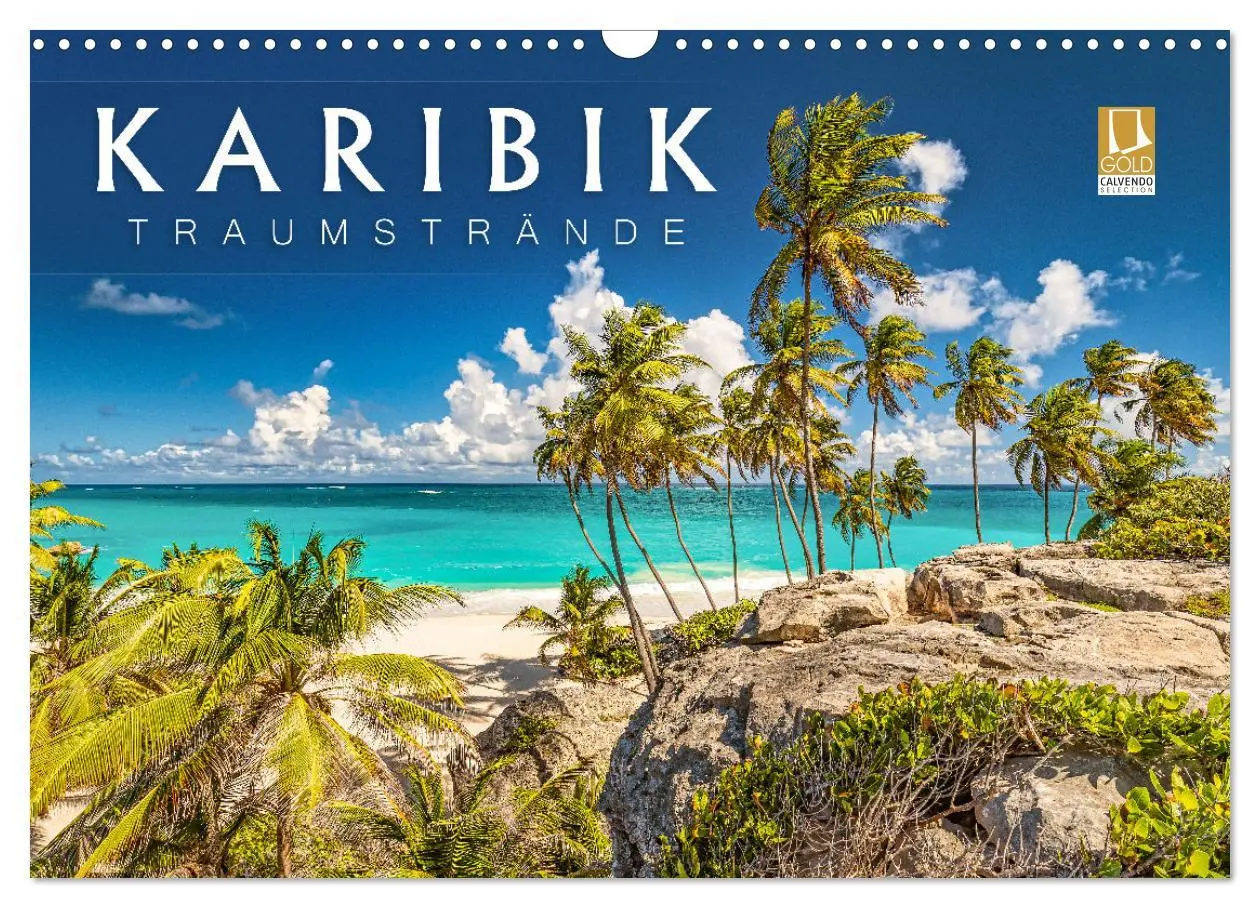 Cover: 9783457657799 | Karibik - Traumstrände (Wandkalender 2026 DIN A3 quer), CALVENDO...
