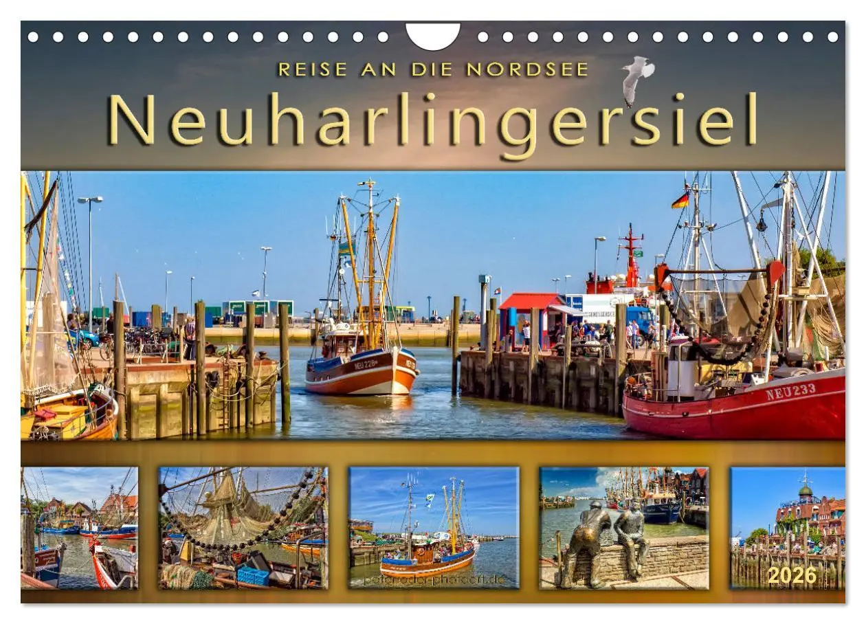 Cover: 9783457897799 | Reise an die Nordsee - Neuharlingersiel (Wandkalender 2026 DIN A4...