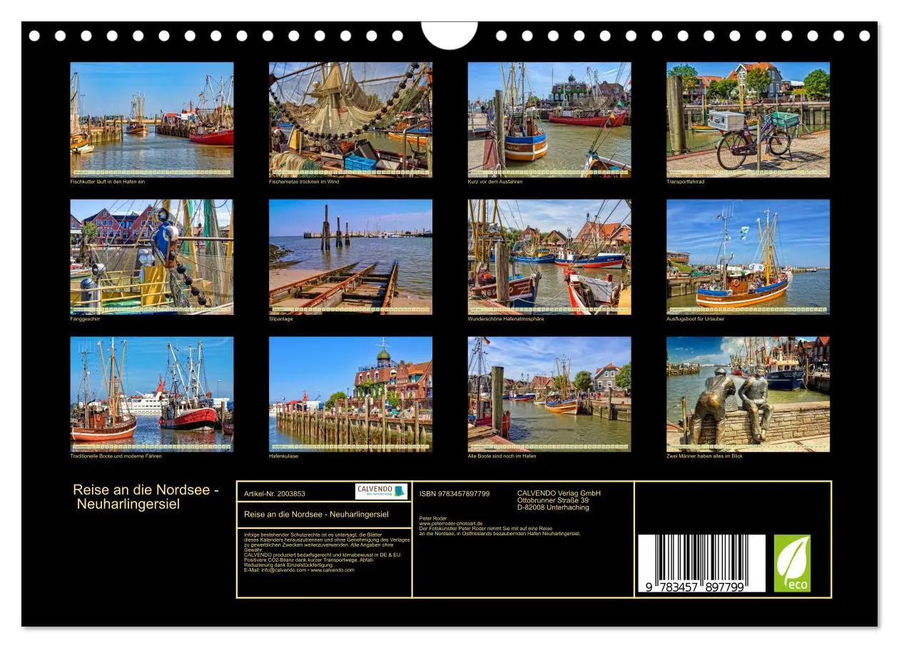 Bild: 9783457897799 | Reise an die Nordsee - Neuharlingersiel (Wandkalender 2026 DIN A4...