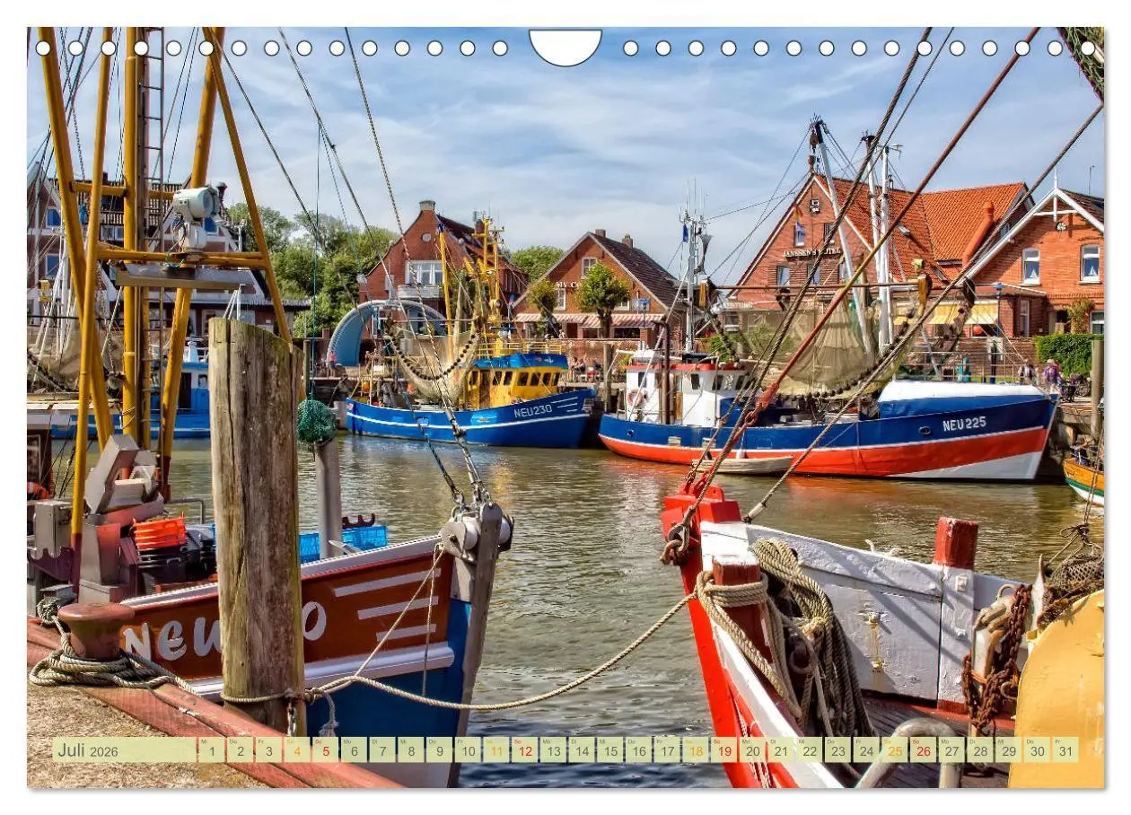 Bild: 9783457897799 | Reise an die Nordsee - Neuharlingersiel (Wandkalender 2026 DIN A4...