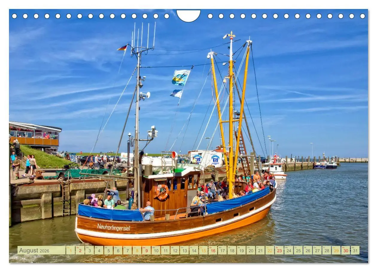 Bild: 9783457897799 | Reise an die Nordsee - Neuharlingersiel (Wandkalender 2026 DIN A4...