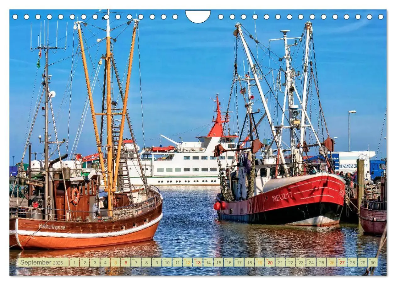 Bild: 9783457897799 | Reise an die Nordsee - Neuharlingersiel (Wandkalender 2026 DIN A4...