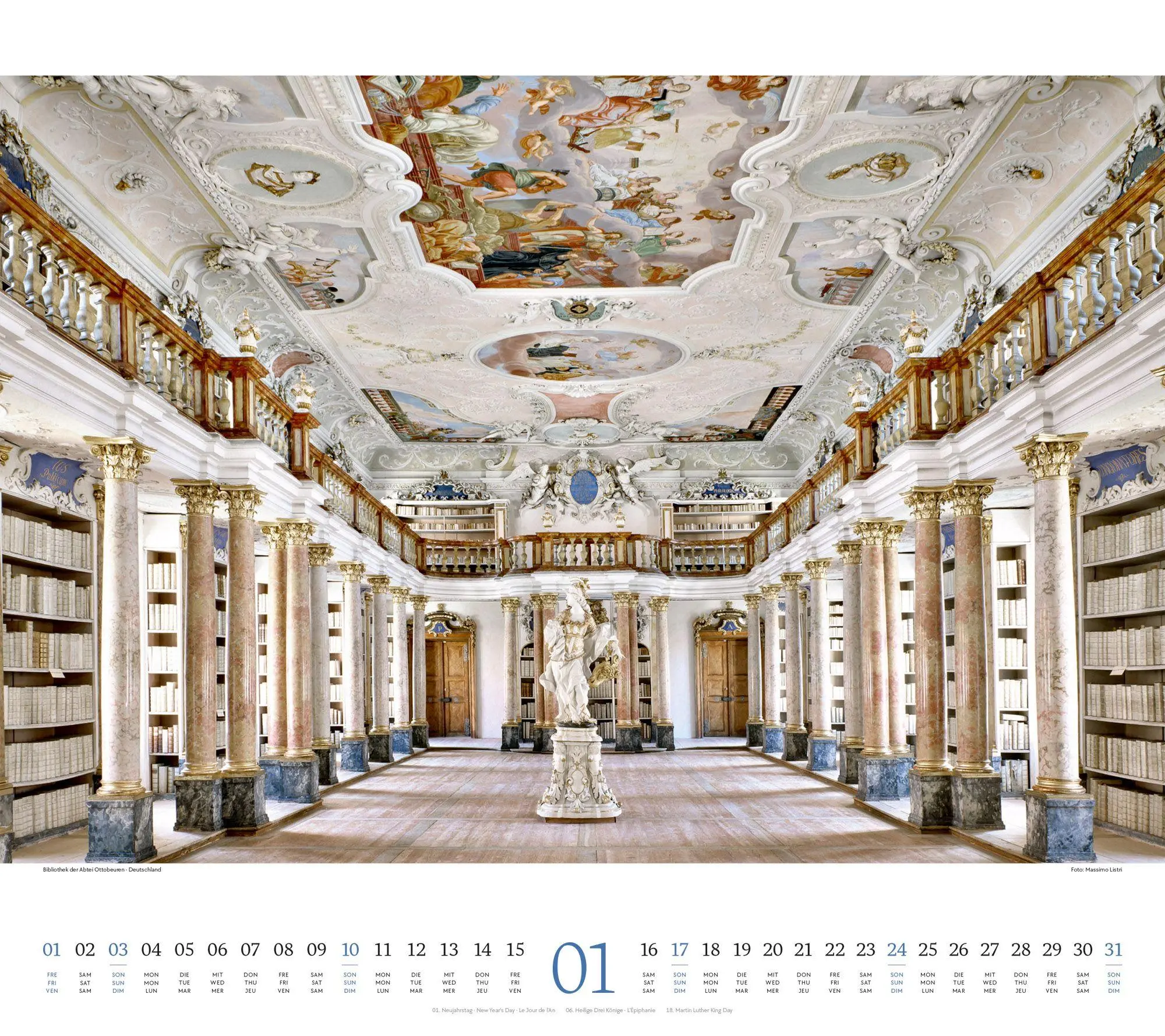 Bild: 9783838427799 | Welt der Bücher Kalender 2027 | Ackermann Kunstverlag GmbH | Kalender
