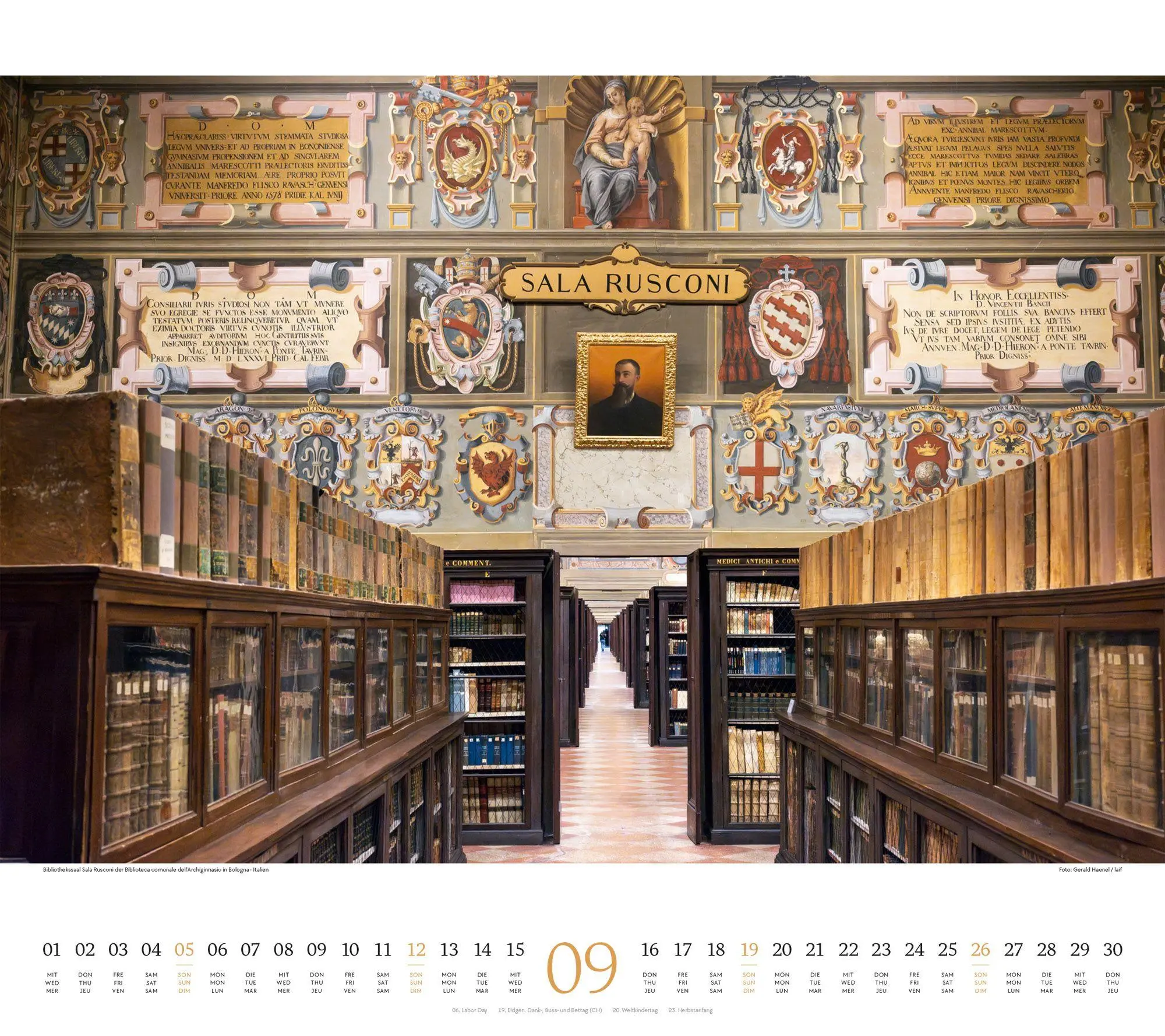 Bild: 9783838427799 | Welt der Bücher Kalender 2027 | Ackermann Kunstverlag GmbH | Kalender