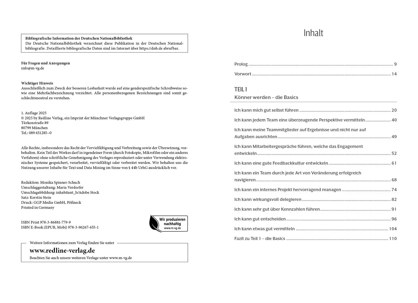 Bild: 9783868817799 | Leadership Essentials | Andreas Maron | Buch | 272 S. | Deutsch | 2025