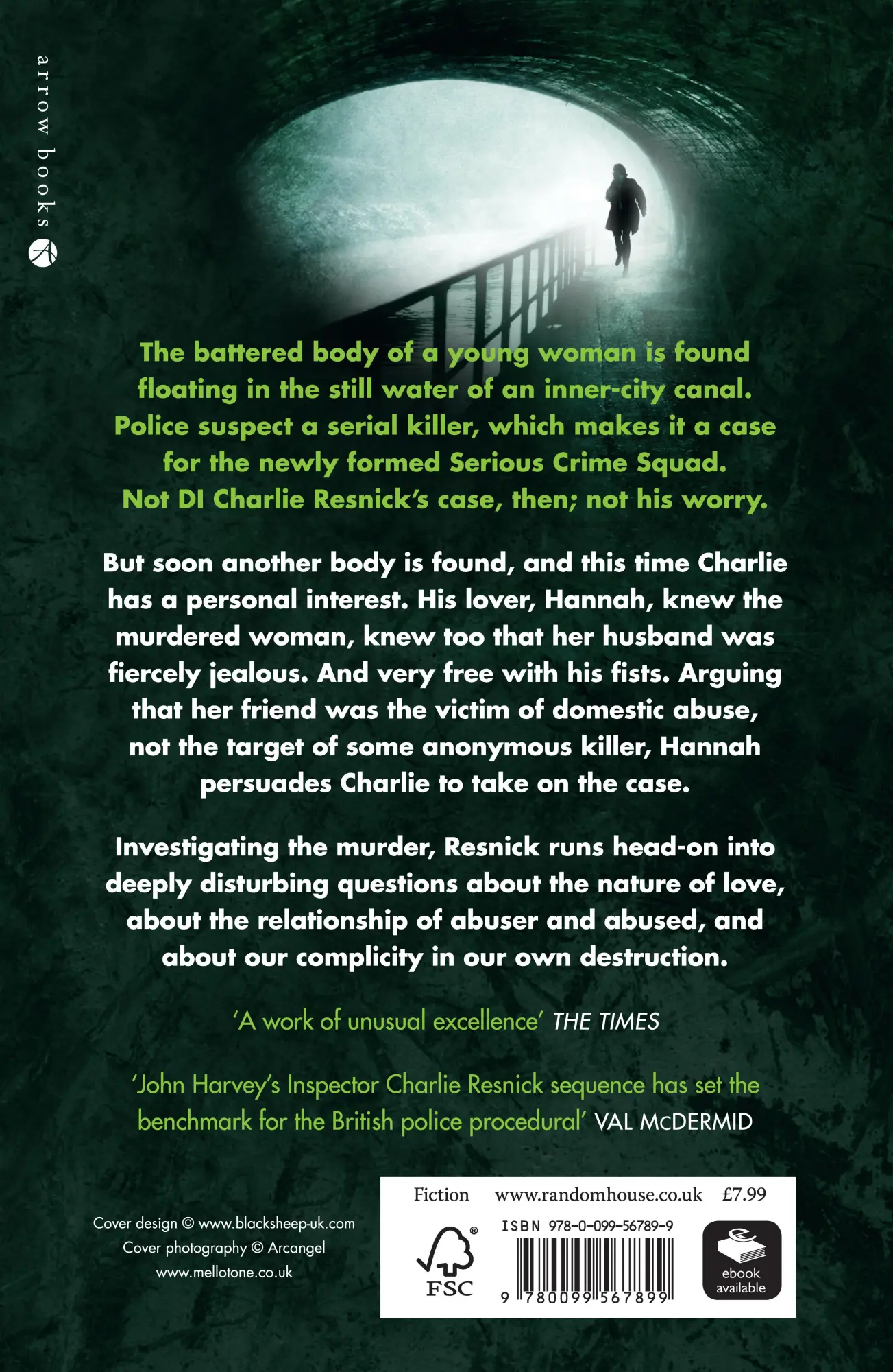 Rückseite: 9780099567899 | Still Water | John Harvey | Taschenbuch | Englisch | 2013 | Arrow