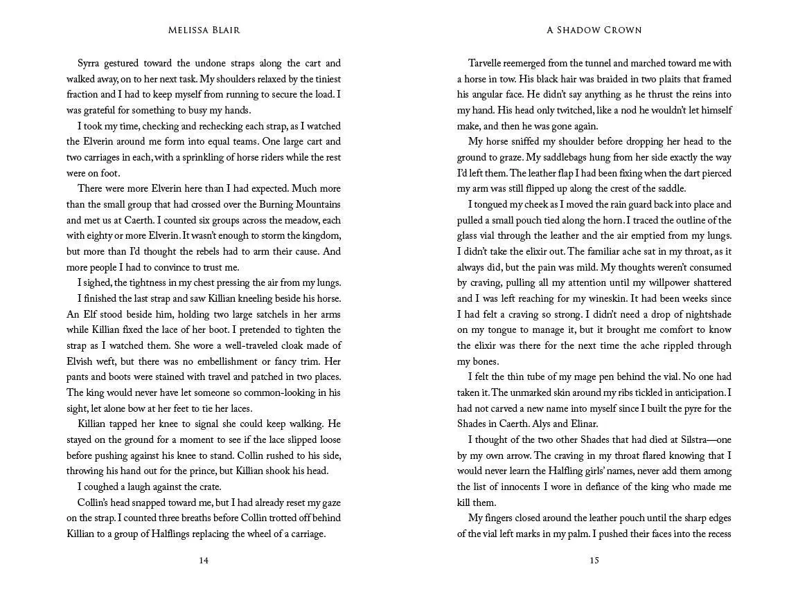 Bild: 9781454947899 | A Shadow Crown | The Halfling Saga | Melissa Blair | Taschenbuch