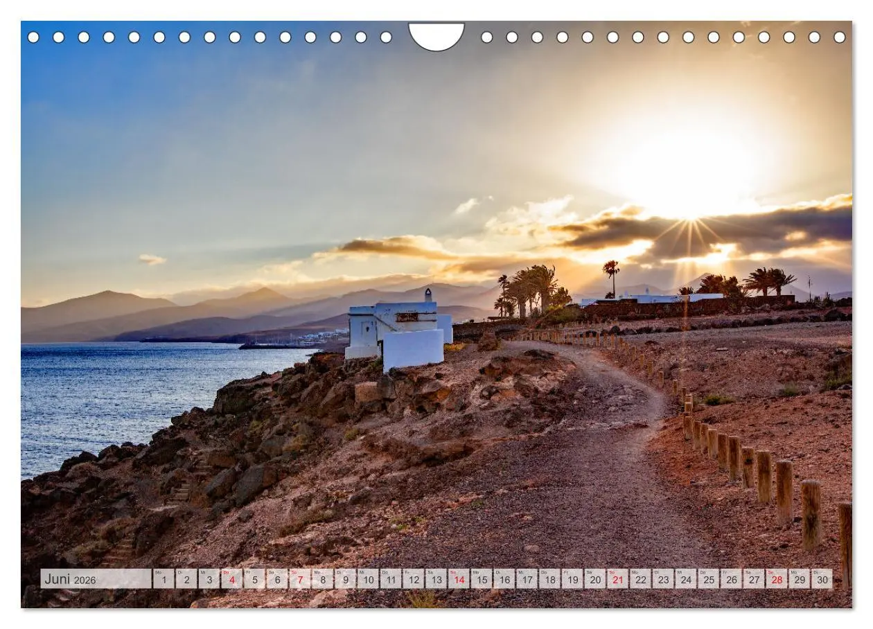 Bild: 9783457337899 | Urlaubsparadies Lanzarote (Wandkalender 2026 DIN A4 quer), CALVENDO...