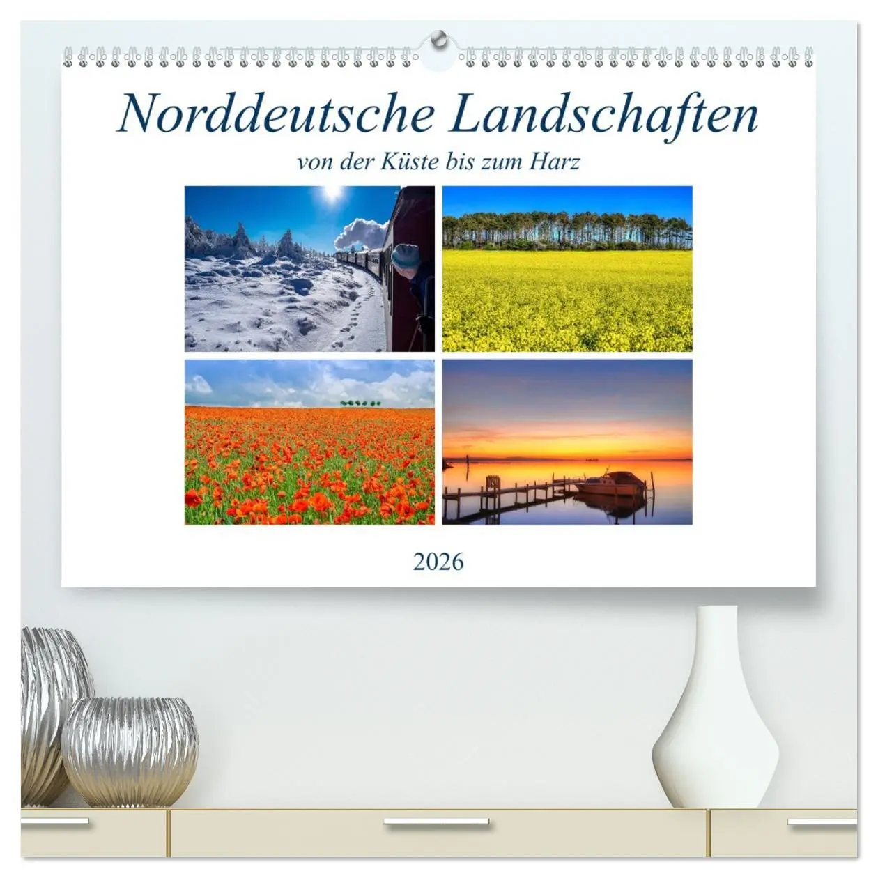 Cover: 9783457717899 | Norddeutsche Landschaften (hochwertiger Premium Wandkalender 2026...