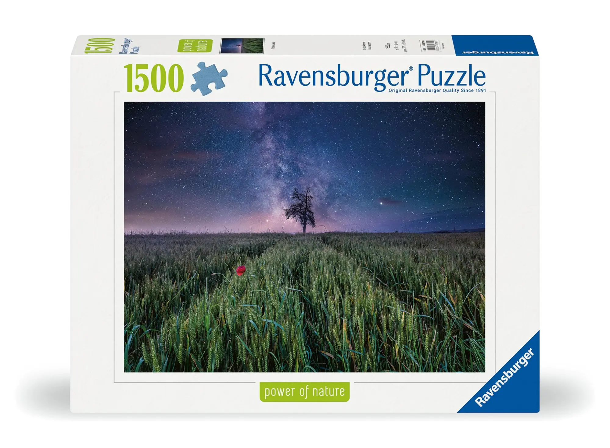 Cover: 4005555007999 | Erwachsenenpuzzle 1500 Teile - Nachthimmel über dem Kornfeld | Spiel