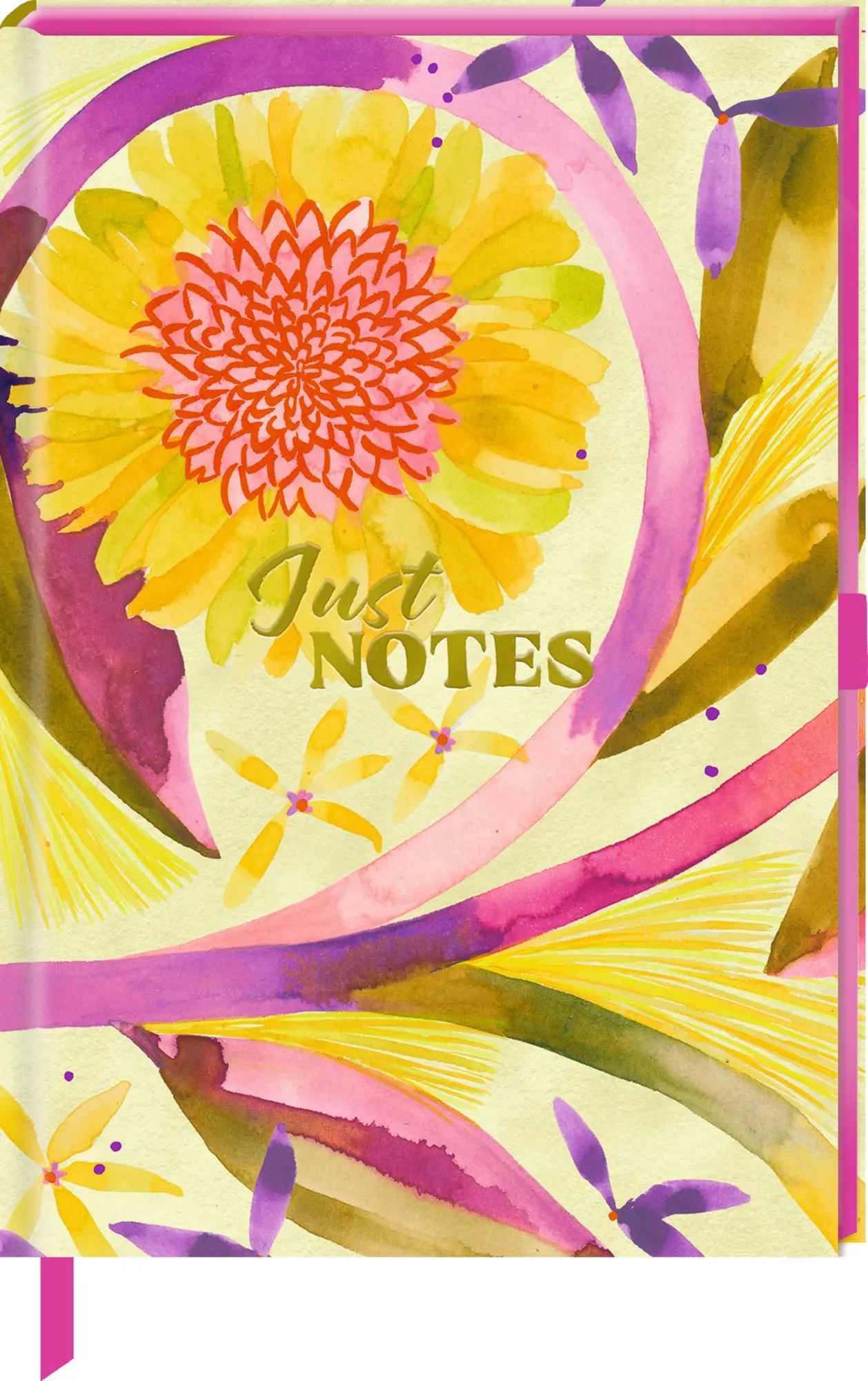 Cover: 4050003957999 | Notizbuch DIN A5 - Just Notes (YELLOW) | Punktraster | Buch | 176 S.