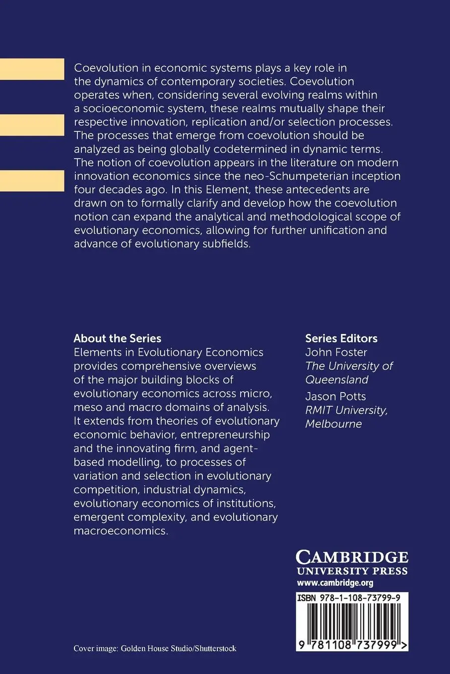 Rückseite: 9781108737999 | Coevolution in Economic Systems | Isabel Almudi (u. a.) | Taschenbuch