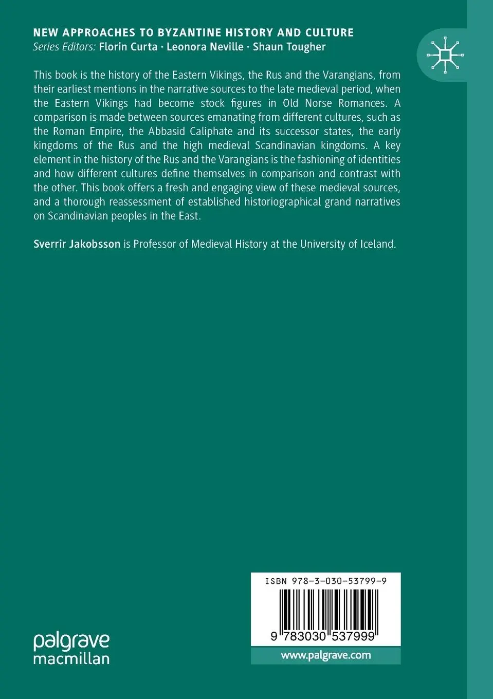 Rückseite: 9783030537999 | The Varangians | In God's Holy Fire | Sverrir Jakobsson | Taschenbuch