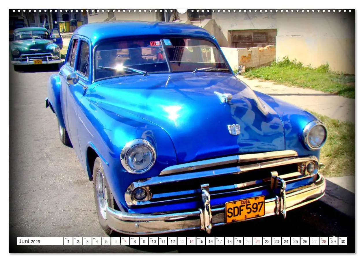 Bild: 9783457947999 | American Classics (Wandkalender 2026 DIN A2 quer), CALVENDO...
