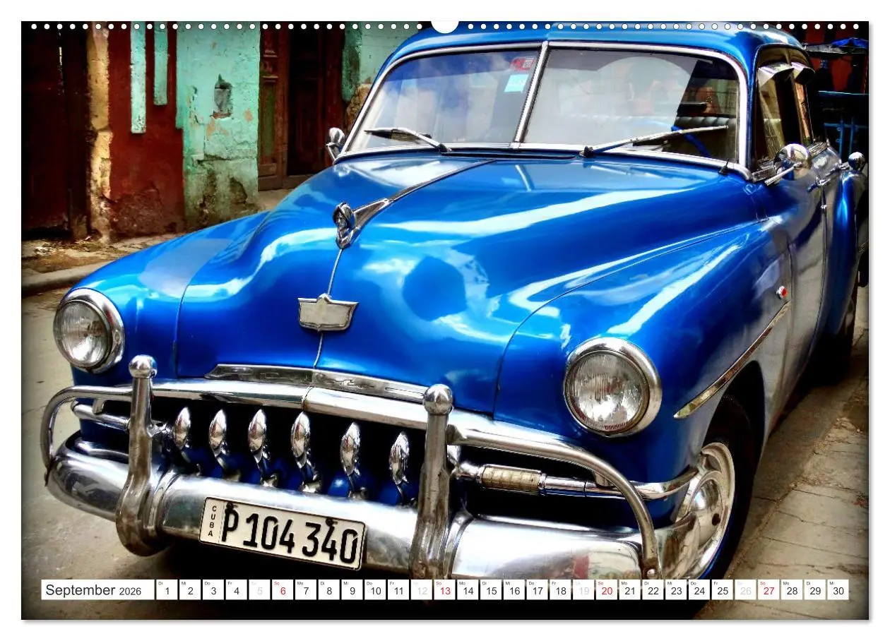 Bild: 9783457947999 | American Classics (Wandkalender 2026 DIN A2 quer), CALVENDO...