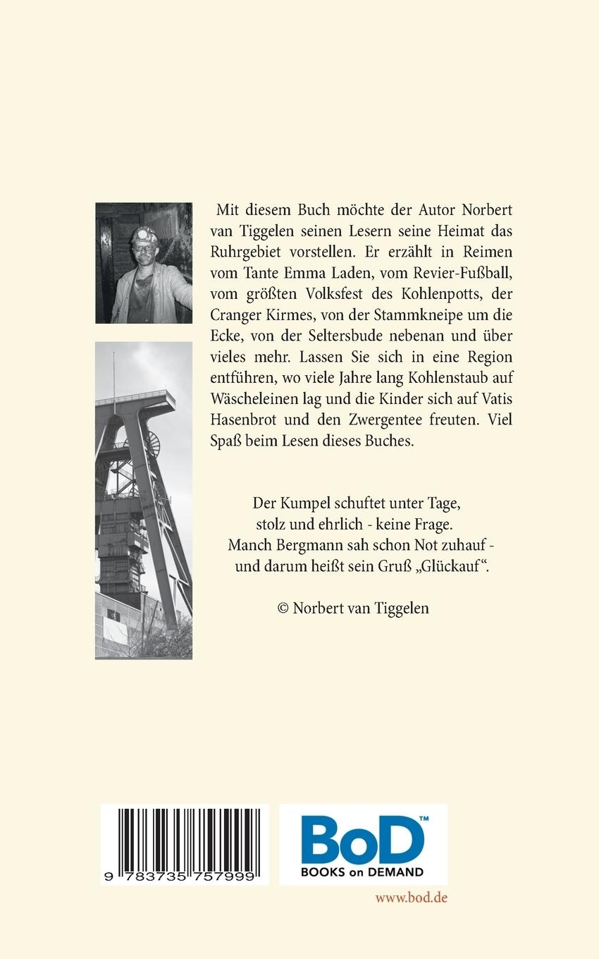 Rückseite: 9783735757999 | Unser Revier - das Ruhrgebiet | Norbert van Tiggelen | Taschenbuch