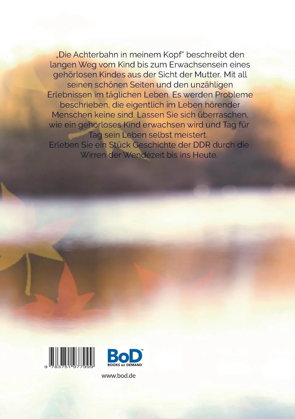 Rückseite: 9783751977999 | Die Achterbahn in meinem Kopf | Eine wahre Geschichte | Elvira Kempe