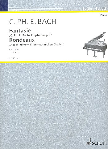 Cover: 9790001047999 | Fantasie &amp; Rondo (C.Ph.E.) | Johann Sebastian Bach | Buch