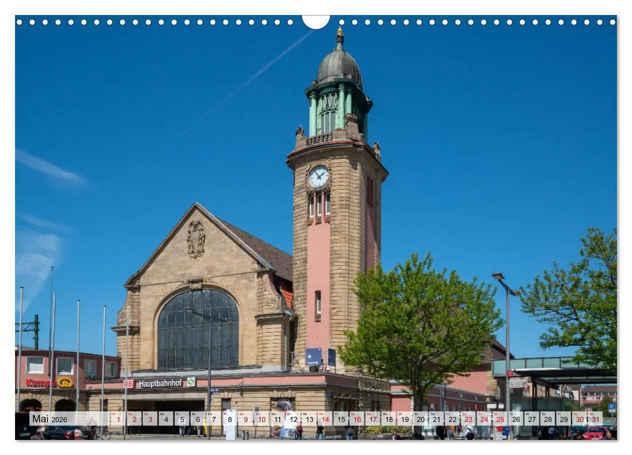 Bild: 9783457528099 | Bahnhöfe im Ruhr-Revier (Wandkalender 2026 DIN A3 quer), CALVENDO...