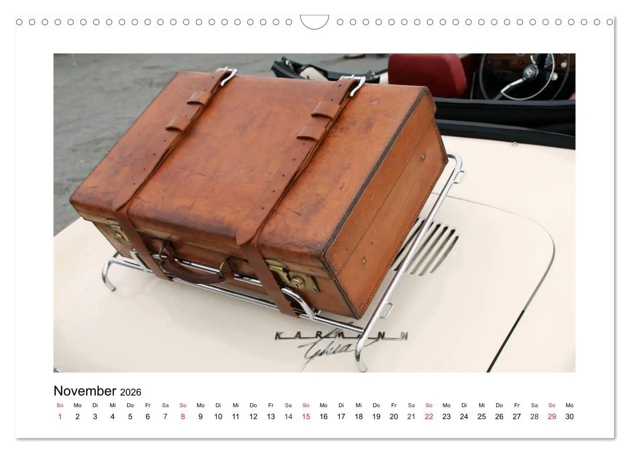 Bild: 9783516168099 | Eine Legende lebt, der Karmann-Ghia (Wandkalender 2026 DIN A3...