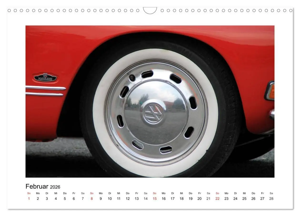 Bild: 9783516168099 | Eine Legende lebt, der Karmann-Ghia (Wandkalender 2026 DIN A3...