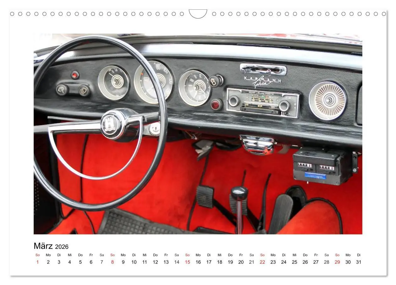 Bild: 9783516168099 | Eine Legende lebt, der Karmann-Ghia (Wandkalender 2026 DIN A3...