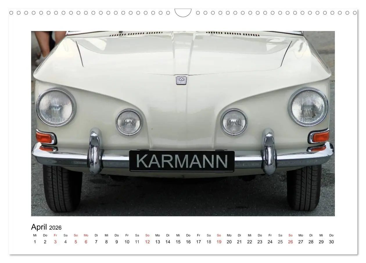 Bild: 9783516168099 | Eine Legende lebt, der Karmann-Ghia (Wandkalender 2026 DIN A3...