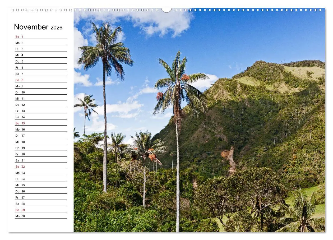 Bild: 9783516238099 | Kolumbien Impressionen (Wandkalender 2026 DIN A2 quer), CALVENDO...