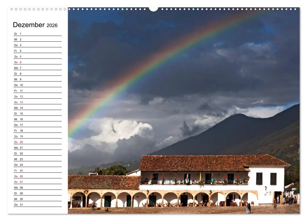 Bild: 9783516238099 | Kolumbien Impressionen (Wandkalender 2026 DIN A2 quer), CALVENDO...