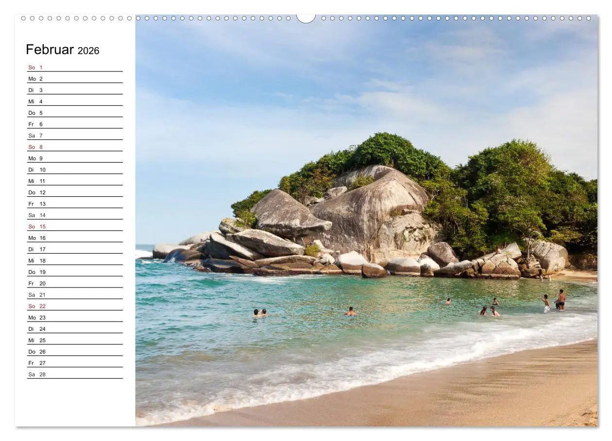 Bild: 9783516238099 | Kolumbien Impressionen (Wandkalender 2026 DIN A2 quer), CALVENDO...