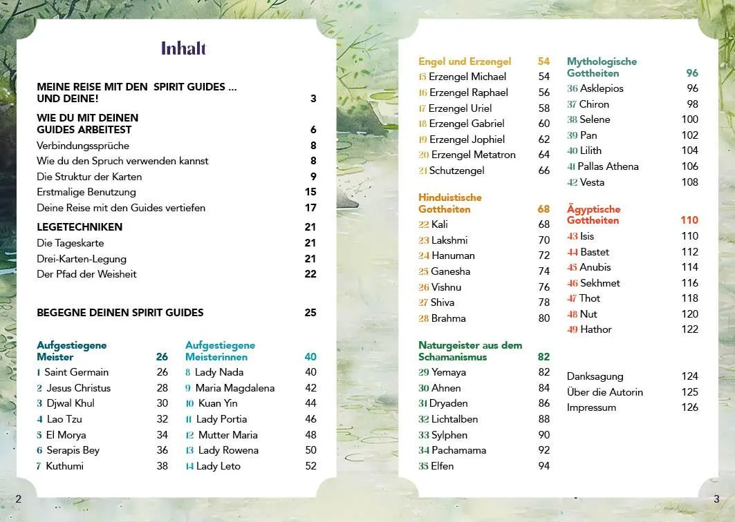 Bild: 9783745928099 | Orakel-Kartenset: Spirit Guides 49 Energiekarten mit Begleitbuch