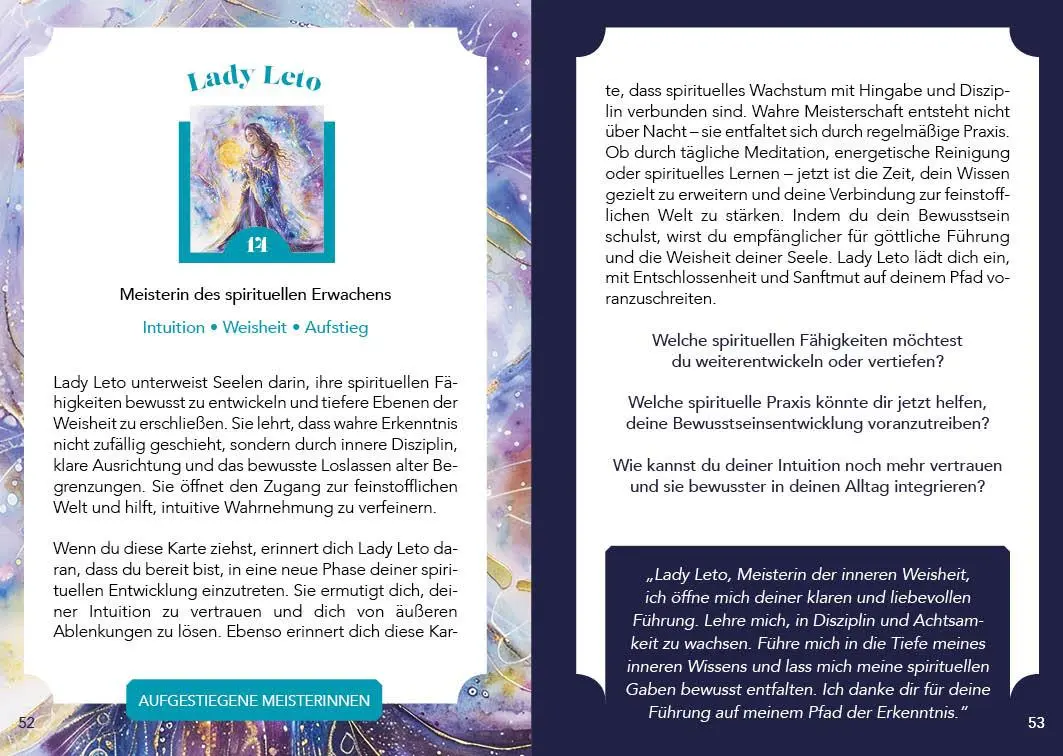 Bild: 9783745928099 | Orakel-Kartenset: Spirit Guides 49 Energiekarten mit Begleitbuch