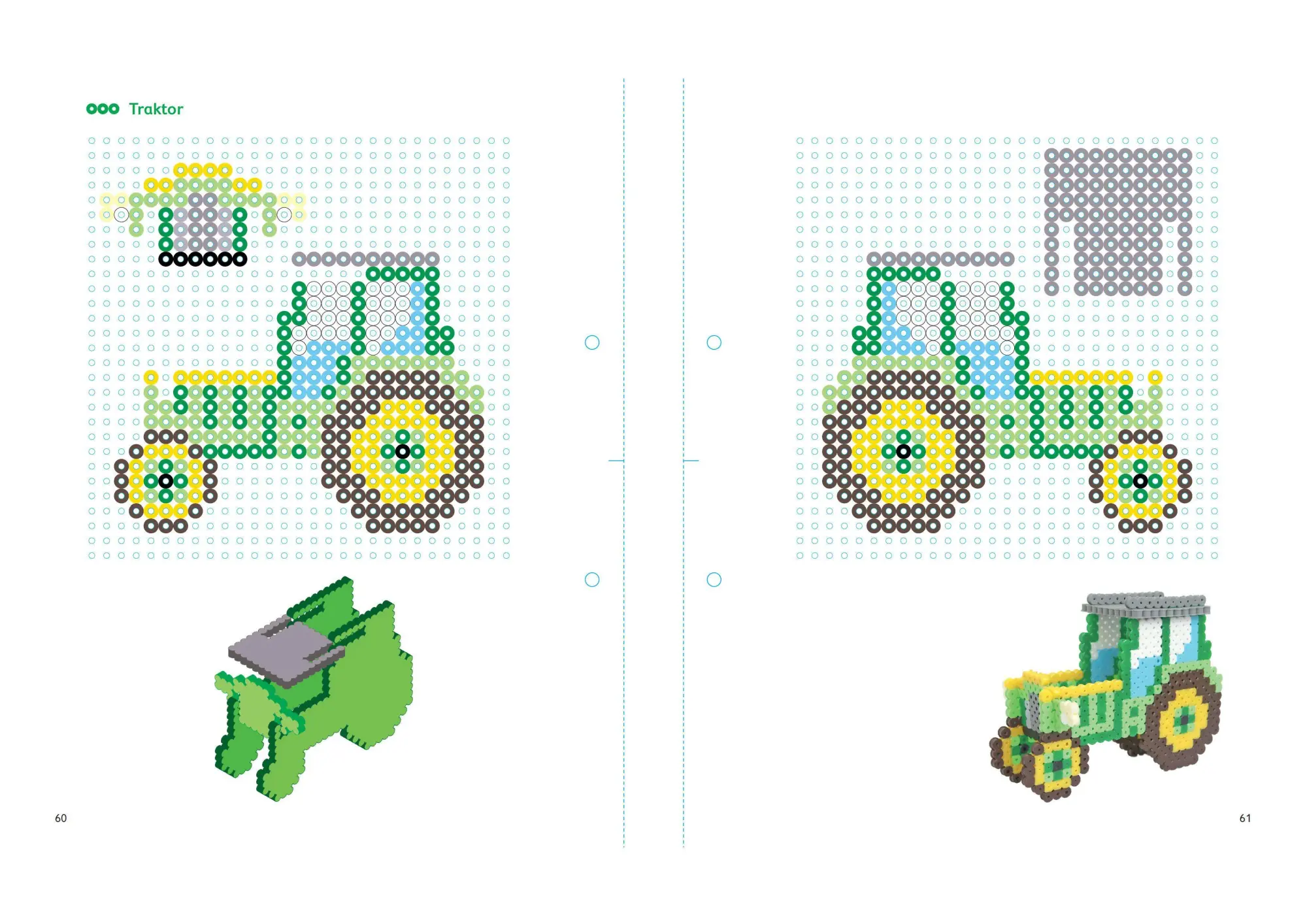 Bild: 9783809448099 | Mein buntes Vorlagenbuch: Bügelperlen 3D-Motive. 47 Figuren zum...