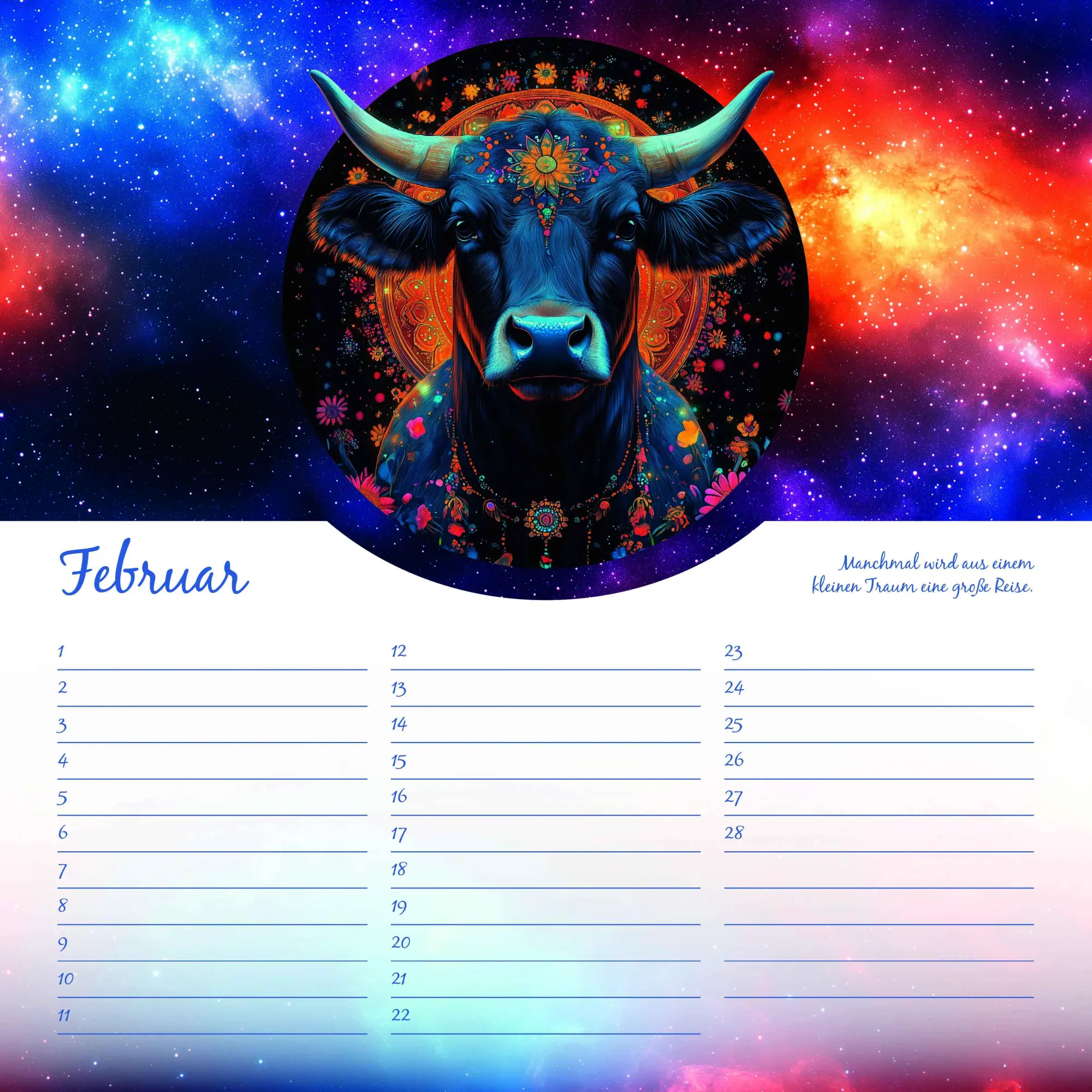 Bild: 4069095008199 | Achtsamkeit Geburtstagskalender | Kalender | 14 S. | Deutsch