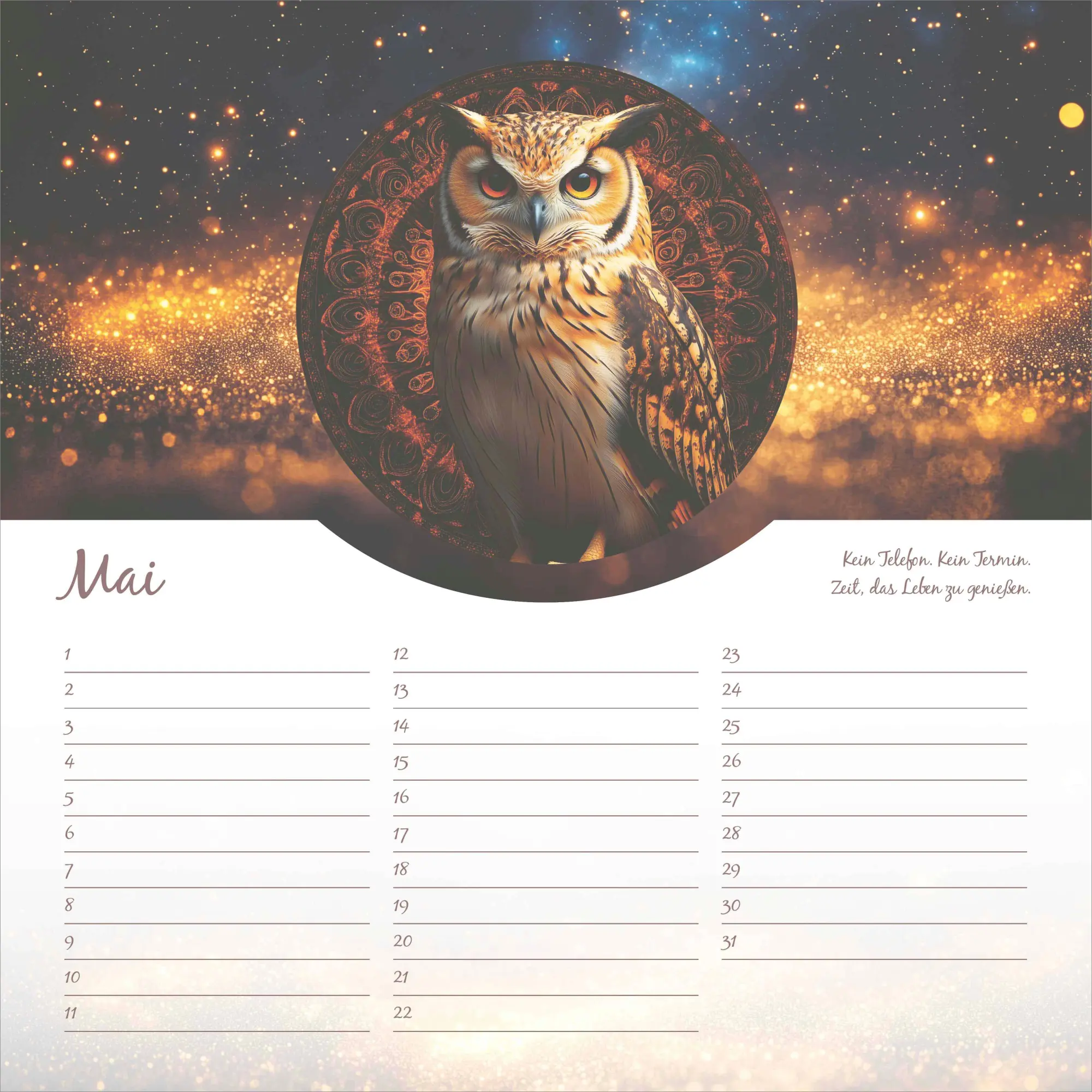 Bild: 4069095008199 | Achtsamkeit Geburtstagskalender | Kalender | 14 S. | Deutsch