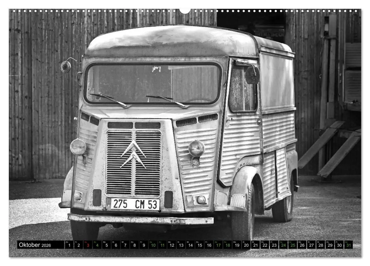 Bild: 9783457688199 | Citroën HY eine Legende in Schwarzweiß (hochwertiger Premium...
