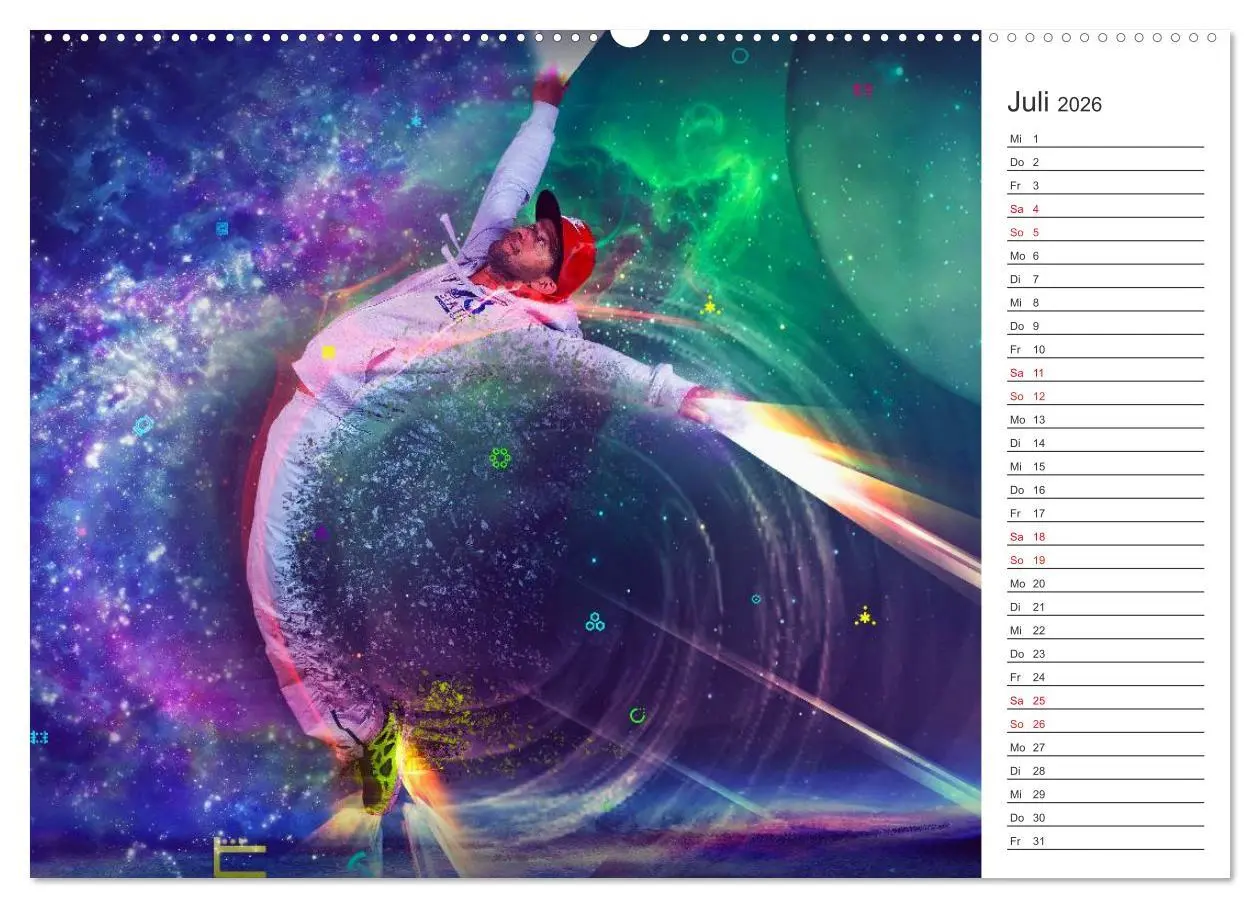 Bild: 9783457998199 | Break Dance (Wandkalender 2026 DIN A2 quer), CALVENDO Monatskalender