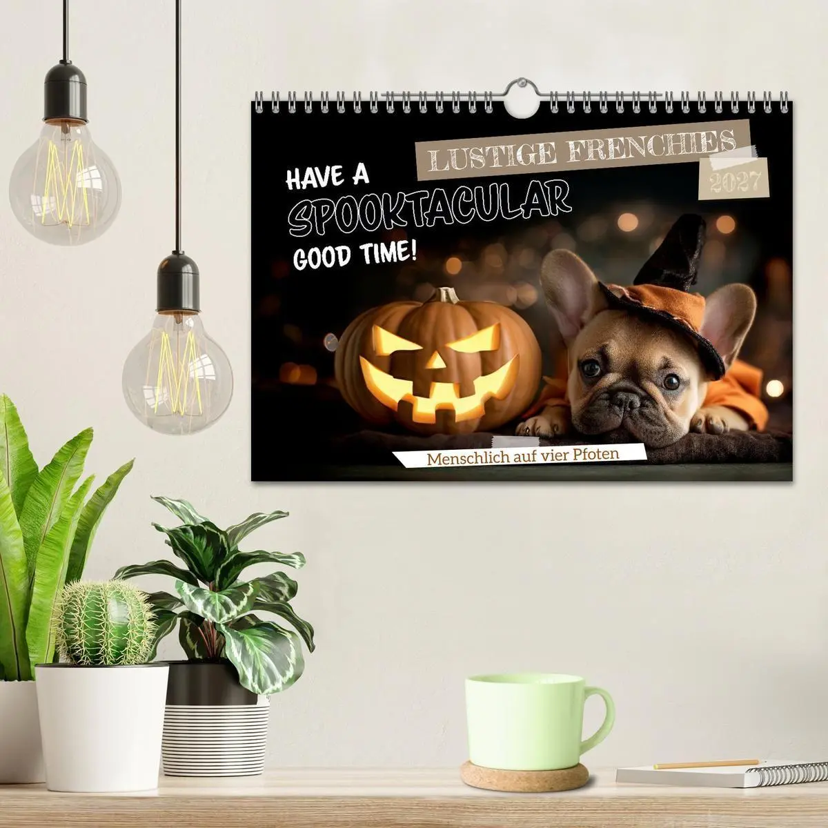 Bild: 9783594378199 | Menschlich auf vier Pfoten - Lustige Frenchies (Wandkalender 2027...