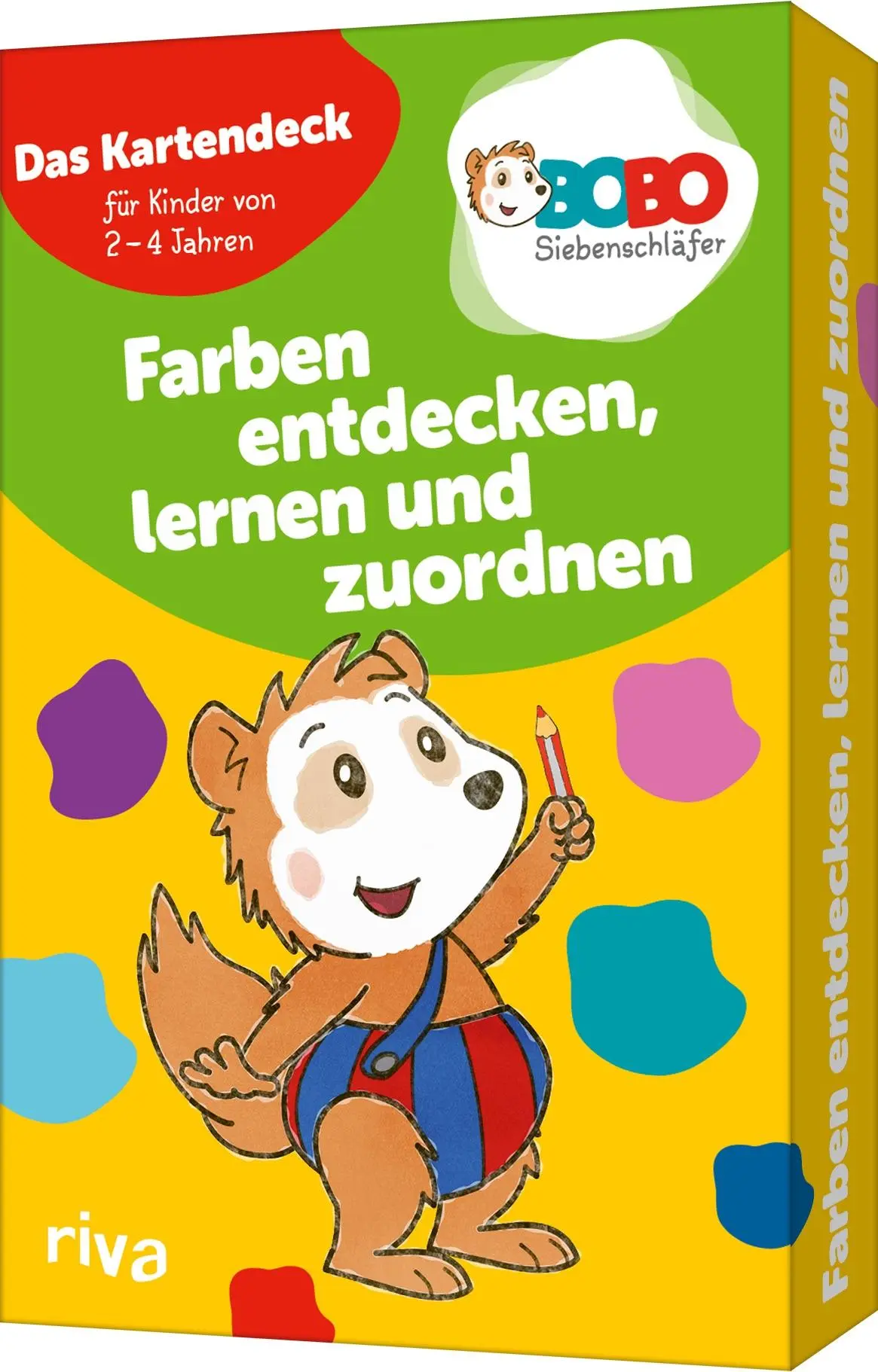 Cover: 9783742328199 | Bobo Siebenschläfer - Farben entdecken, lernen und zuordnen | Box