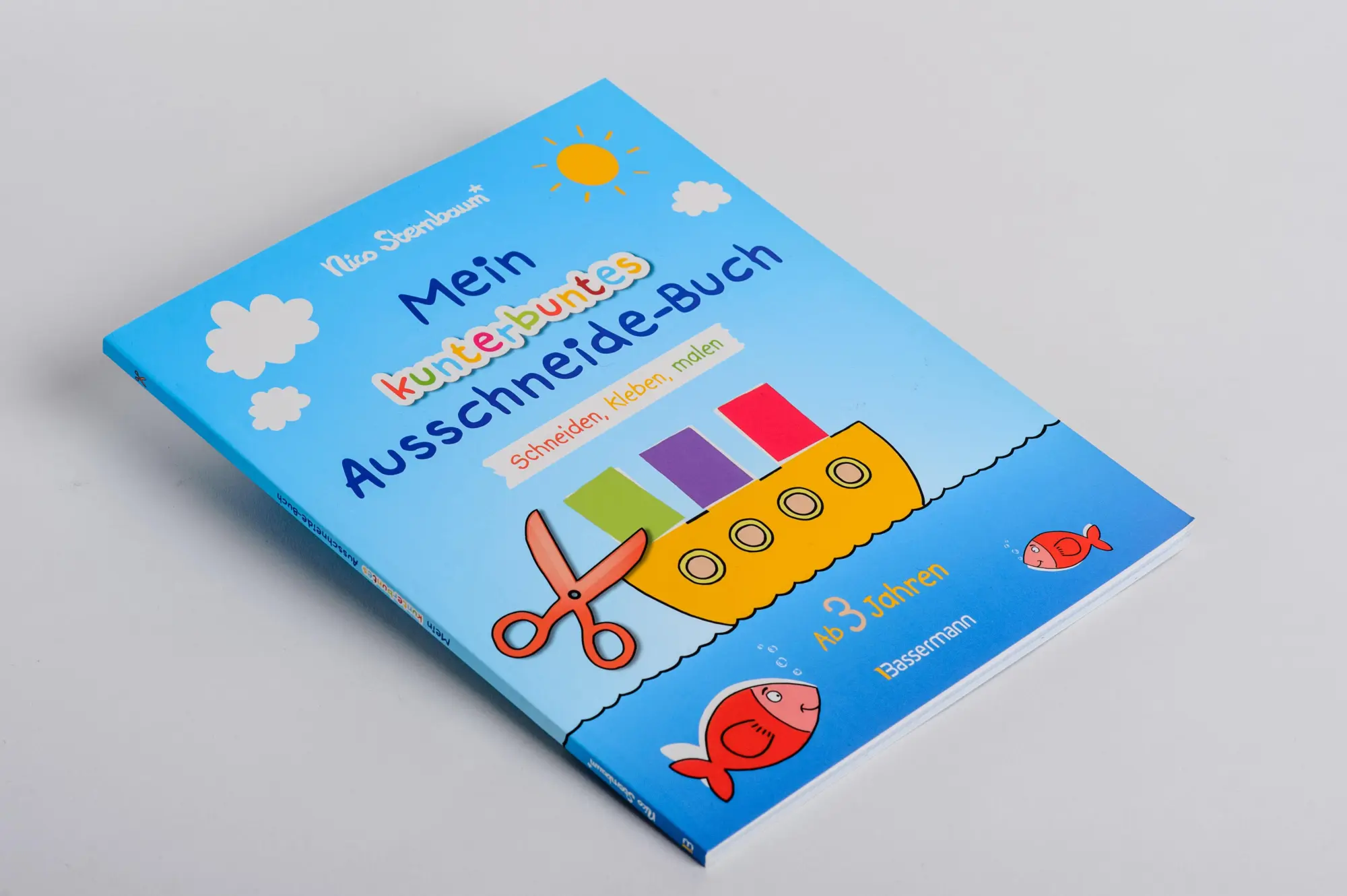 Bild: 9783809438199 | Mein kunterbuntes Ausschneide-Buch | Nico Sternbaum | Taschenbuch